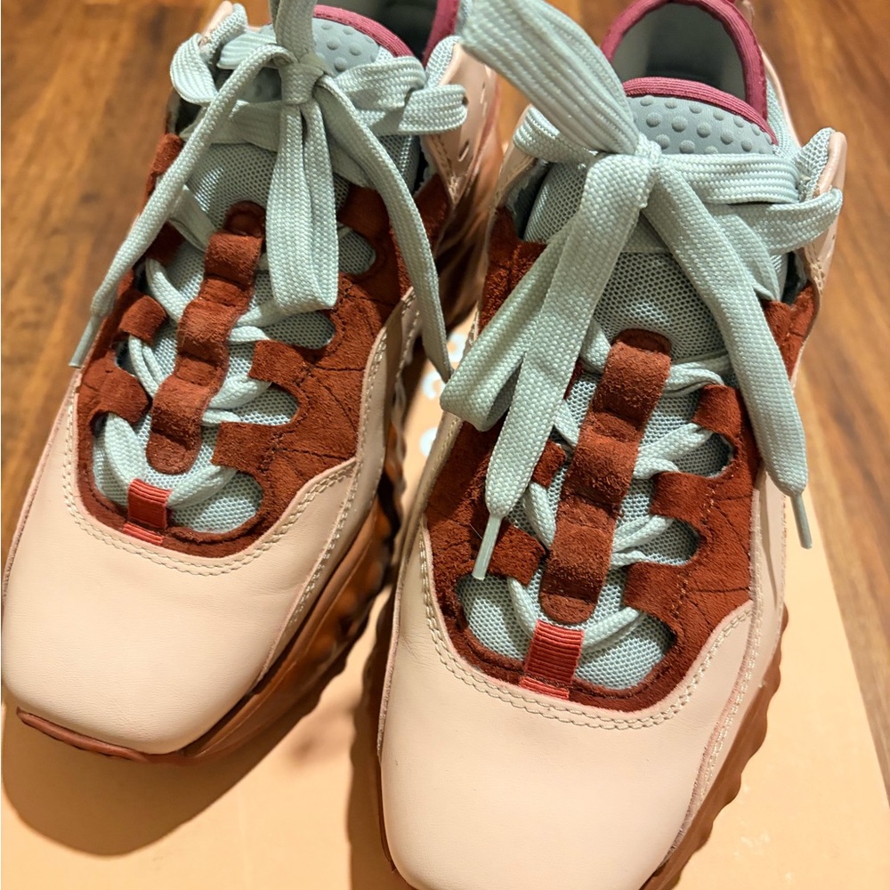 Acne Studios Manhattan Nappa Sneakers EU 36 Pink Burgundy – Made in Italy – Box
